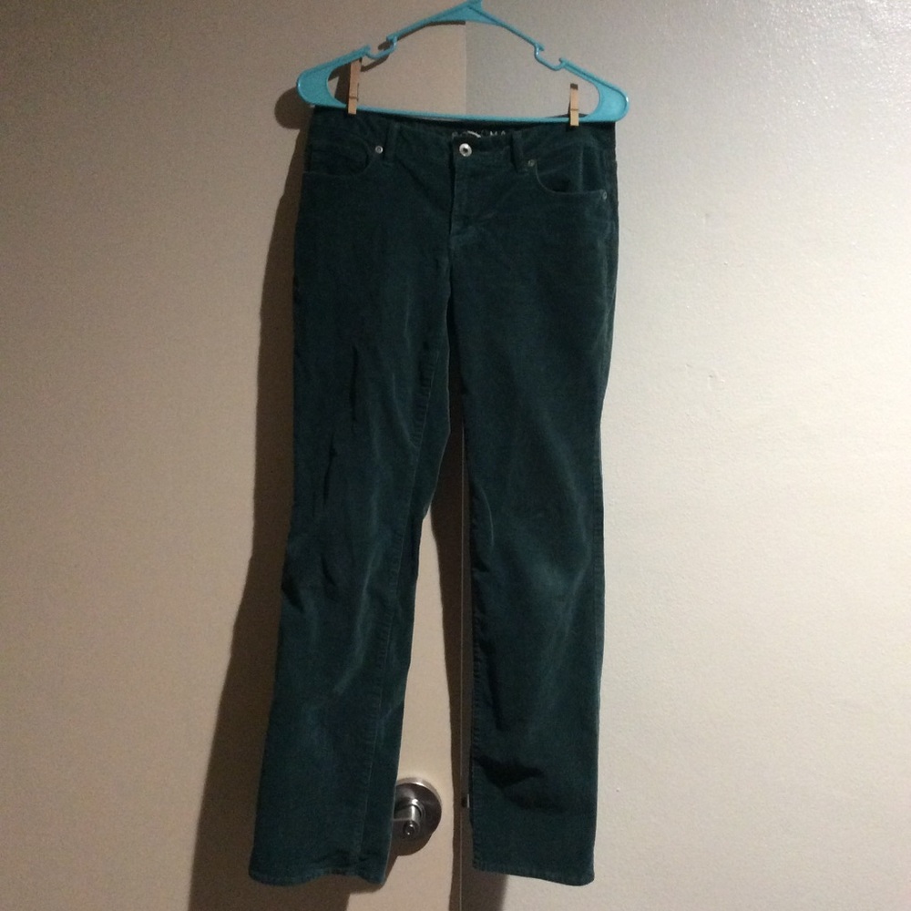 Sonoma size 4 green corduroy pants